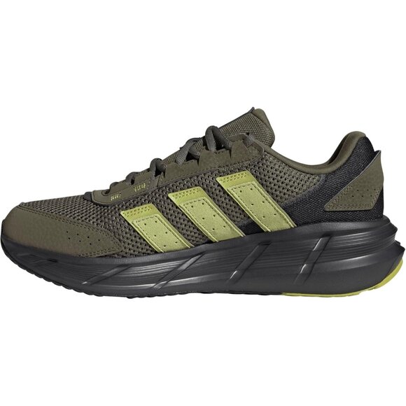 ⚡Adidas Men's Olive Strata/Preloved Lime/Carbon Imported Rubber Fashion Sneaker - Picture 1 of 8